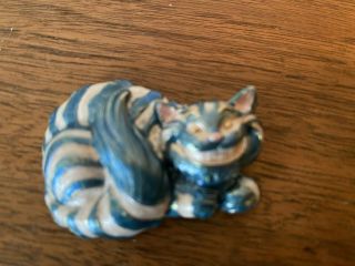 Grinning Cheshire Cat Alice In Wonderland Pin Jewelry