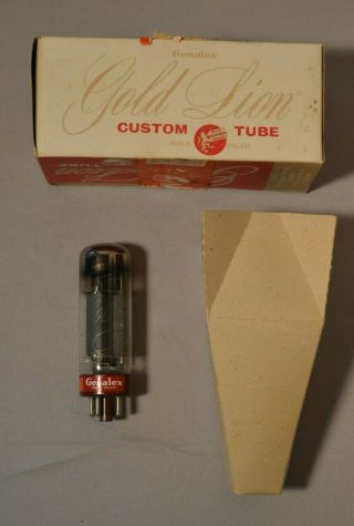 Vacuum Tube - Vintage Genalex Gold Lion Kt77 - England - 6ca7