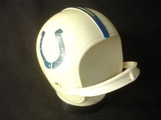 Plastic Champs 1968 Baltimore Colts Nfl Football Helmet Bank Horseshoe