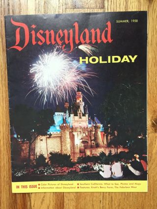 Disneyland Holiday Summer 1958 Walt Disney,  Knott Family,  Shirley Temple Pics