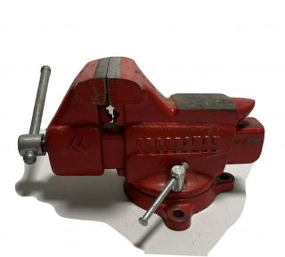 Vintage Craftsman Model 506 - 51800 Bench Vice/vise Anvil,  Swivel Made In Usa
