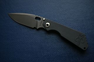 M.  Strider SnG Prometheus Design Werx PDW - Mando Black Out - PSF27 blade knife 2