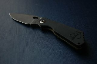 M.  Strider SnG Prometheus Design Werx PDW - Mando Black Out - PSF27 blade knife 5