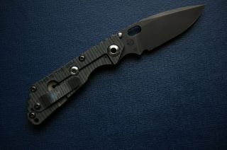 M.  Strider SnG Prometheus Design Werx PDW - Mando Black Out - PSF27 blade knife 6