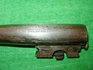 Vintage Savage 219/220 = 12 Gauge Barrel 30 " With B.  B.  Sight And Extractor 2 - 3/4 "
