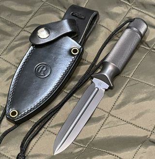Chris Reeve Kathathu 4” Dagger 1 Of 100 Made 2001