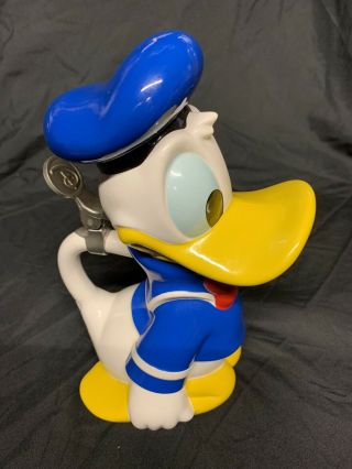 Donald Duck Stein Tankard Mug Ceramic 9 " Tall,  Walt Disney Price Tag.
