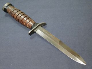 A,  Wwii Us M3 Trench Fighting Knife Imperial 1943 Blade Mark Dagger
