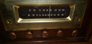 Vintage DAVID BOGEN Co.  Inc NY MODEL RR500 Series E - 64 tube radio As - Is 117V 95W 3
