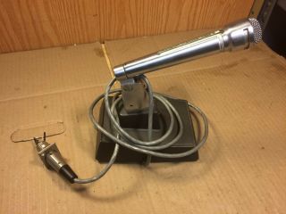 Vintage Electro - Voice 664a Microphone Shure Mic Stand 5 - Pin Cable Switchcraft Ev