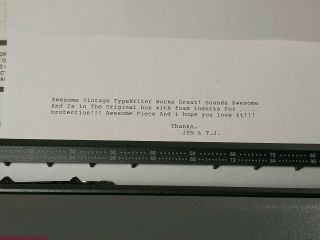 Vintage Smith Corona DeVille 470 Electric Correcting Typewriter 2