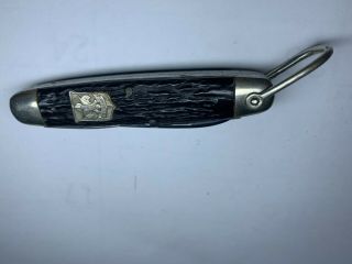 Vintage Boy Scouts Of America Pocket Knife Made By Landers,  Frary,  And Clark