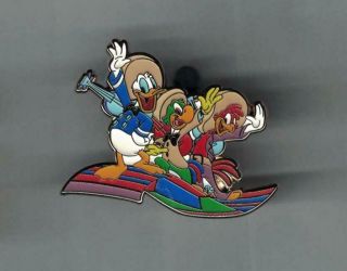 Disney Viva Navidad The Three Caballeros Jose Carioca Donald Duck Panchito Pin