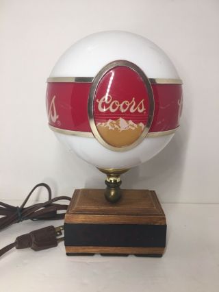 Vintage Coors Beer Lighted Cash Register Topper Cool Effect 2