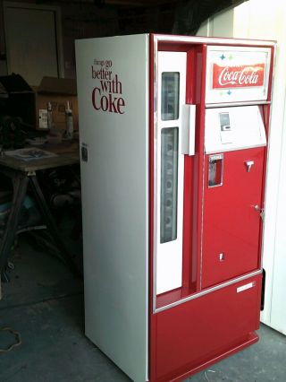 Vintage Restored Cavalier Bottle Coke Machine 1960’s