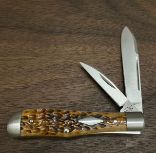 Case Xx Tony Bose Eureka Jack Jigged Brown Bone Knife 154cm Case Premium Knife