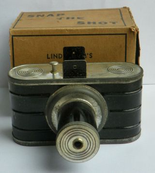 Vintage Lindstrom’s No.  390 Candid Camera Gun Dart Target Shooting Spy Toy