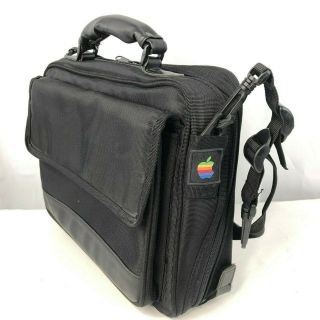 Apple Macintosh Vintage 90s Macbook Laptop Case Shoulder Bag Briefcase Black