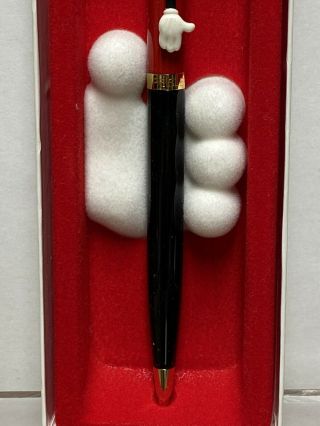 Vintage Kreisler Disney Black Mickey Mouse Ball Point Pen Mickey Unlimited Box