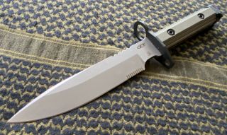 Strider Zero Tolerance Zt - 9 Bayonet Fixed Blade Knife Cpm - S30v W/ Sheath