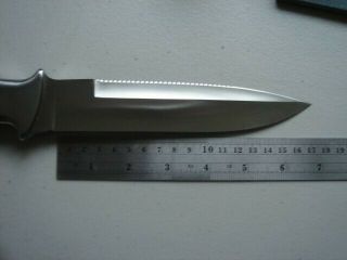Vintage ' Al Mar Sere Seki Japan Fighting Dagger Knife Sheath 2
