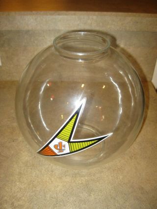Simpson Vending Machine Gumball One Cent Glass Globe