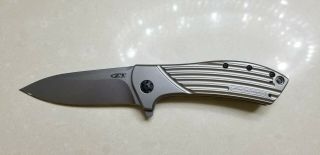 Zero Tolerance 0801 2630 Rexford Elmax Discontinued Folding Knife.  Estate