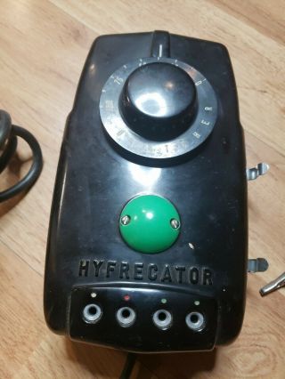 Vintage Birtcher Hyfrecator With Foot Control and Probe 2