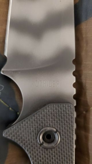 Strider Knives EBL - S Fixed Blade Knife,  CPM S30V,  Kydex Tek Lok,  like TAD Gear 3