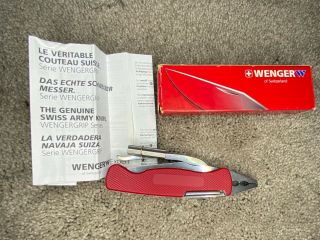 Wenger Swissgrip /wengergrip Red Nib Swiss Army Knife Missing Bits Grip