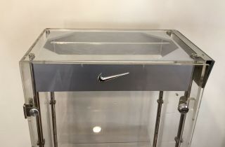Vintage Nike Sunglasses Showcase Store Display Case 64 Inches tall 2