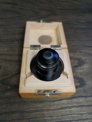 Vintage Carl Zeiss Cardioid Darkfield Microscope Condenser