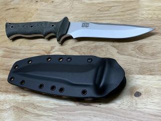 Walter Brend/bobby Branton Knife Mid - Tech Model - 2 Fixed Blade