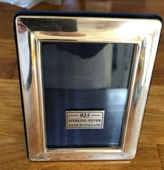 Wonderful Solid Silver Photo Frame By Carrs Of Sheffield In John Lewis Box
