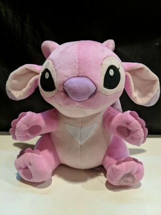 Disney Store Lilo & Stitch Angel Plush Pink Alien Stuffed Toy 10 "