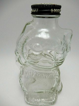 Vintage Grapette Family Beverage Syrup Kitten Jar Bottle Bank 1948 Hammans