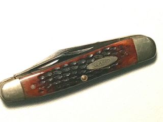 Vintage Case Xx Redbone Whittler Knife 6380 Made After 1965 - 1969