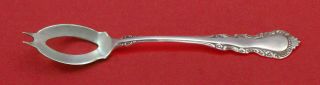 Georgian Rose By Reed And Barton Sterling Olive Spoon Ideal 5 3/4 " Custom Made