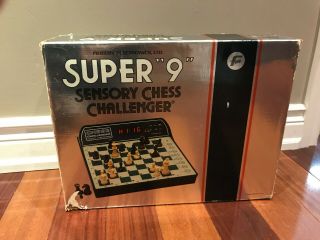 Vintage Fidelity Electronics Sensory Chess Challenger " 9 " 99 Complete