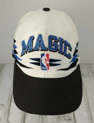 Vintage Orlando Magic Hat Cap Nba Logo Snapback Athletics Adult
