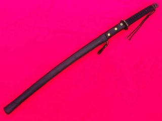 Vintage Japanese Katana Samurai Sword Falchion Martial Sergeant Signed Blade