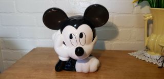 Treasure Craft Disney Mickey Mouse Cookie Jar.  Made In China