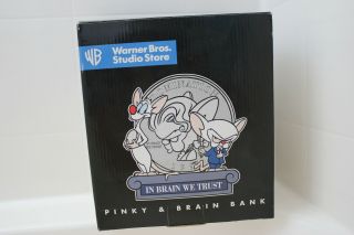Warner Bros.  Studio Store Pinky And The Brain Bank Piggy Bank Cion Bank