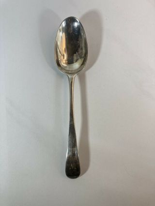 Antique English George Iii Hester Bateman London 1780s Sterling Silver Teaspoon