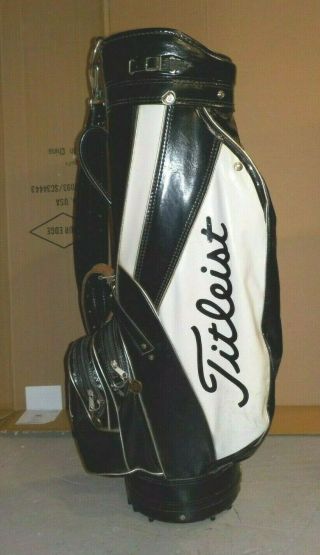 Titleist Vintage Black & White Staff Golf Bag
