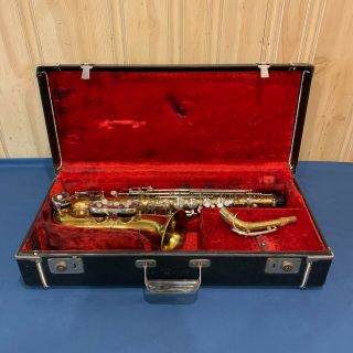 Vintage Carl Fischer Alto Saxophone For Restoration 18729