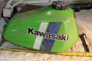 Kawasaki Kdx 80 Gas Tank Vintage