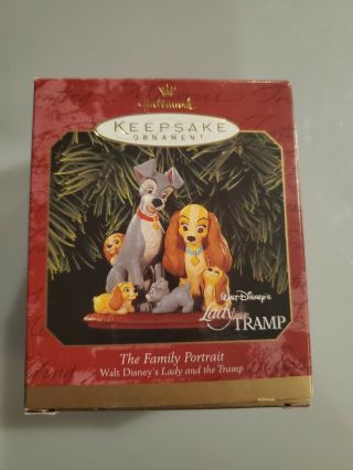 Disney’s Lady And The Tramp: The Family Portrait Hallmark Ornament