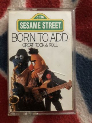 Sesame Street Born To Add Great Rock & Roll Audio Cassette Tape (1995)