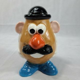 Vintage Hasbro 1998 Toy Story Mr Potato Head Ceramic Collectible Piggy Bank Euc
